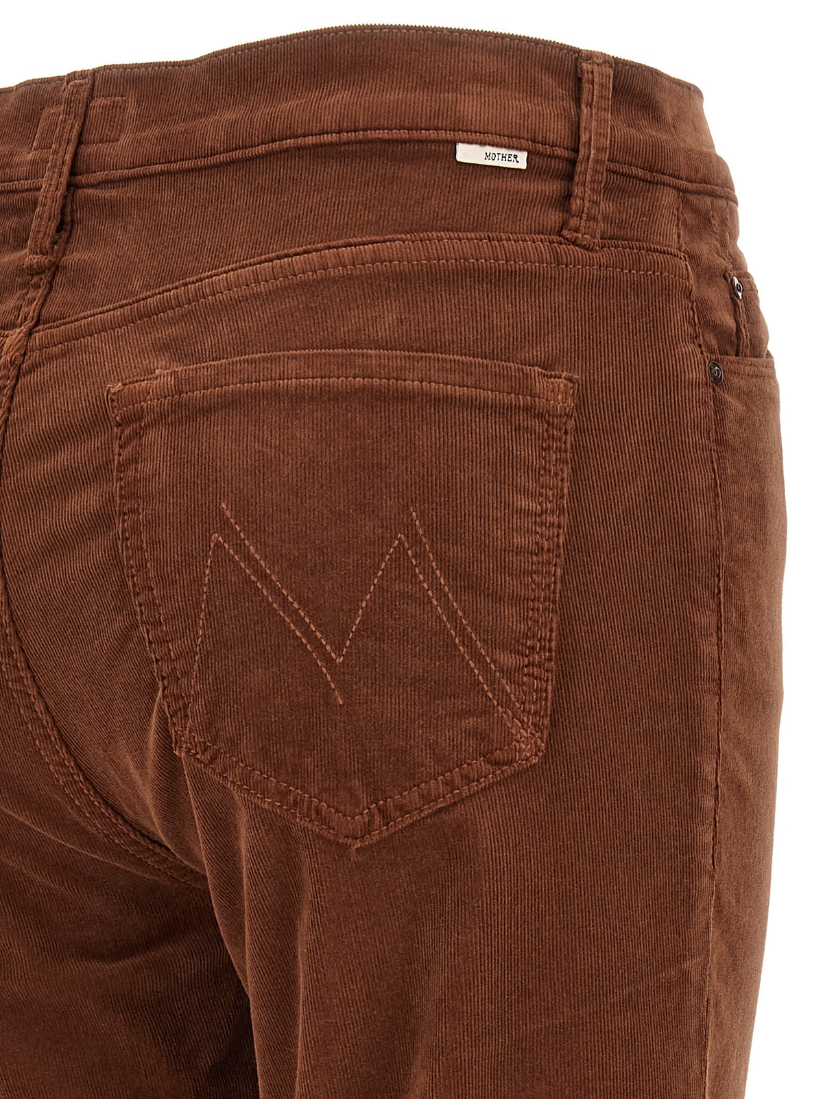 MOTHER The Doozy Pants Brown, view 4