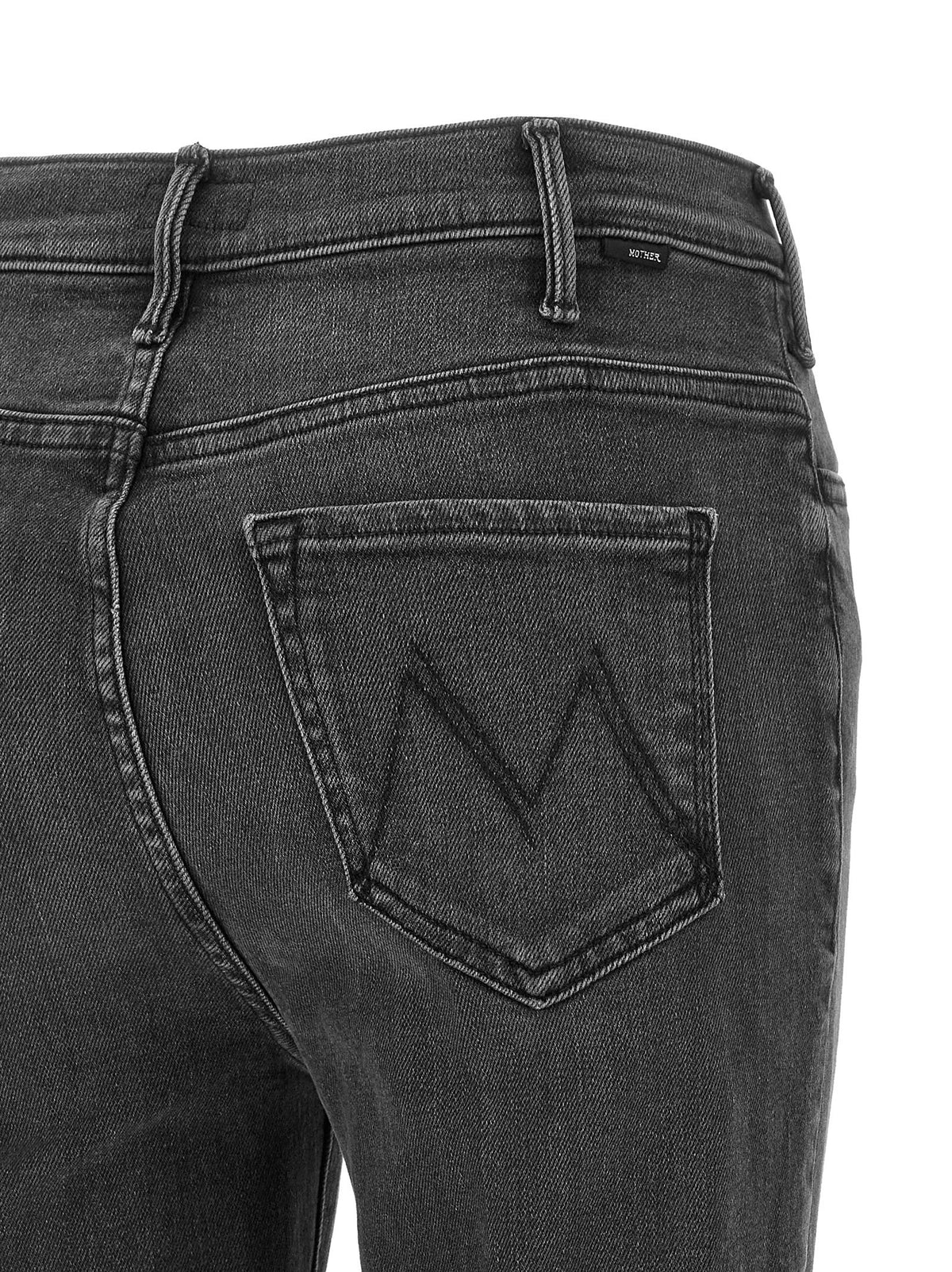 MOTHER The Hustler Ankle Jeans Grey