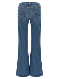 MOTHER The Jinx Heel Jeans Blue