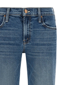 MOTHER The Jinx Heel Jeans Blue