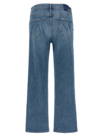 MOTHER The Kick It Ankle Jeans Blue