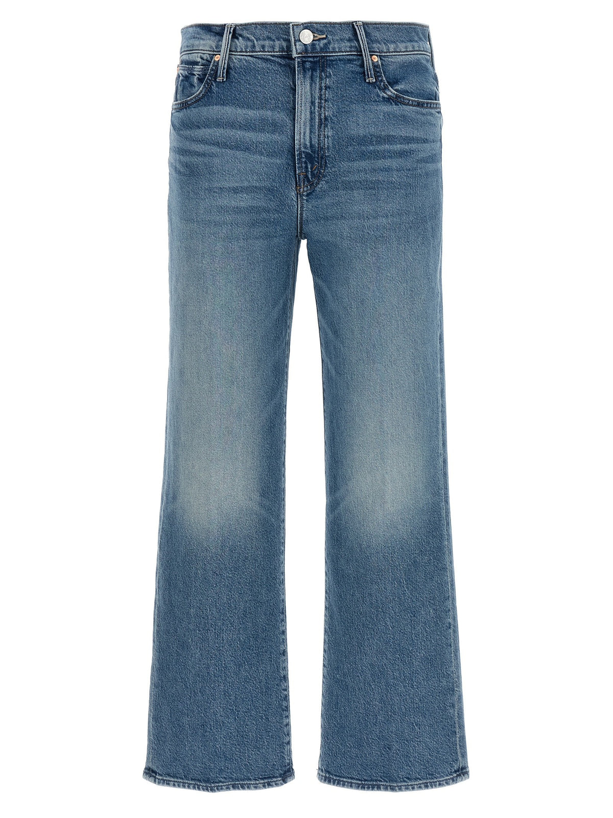 MOTHER The Kick It Ankle Jeans Blue