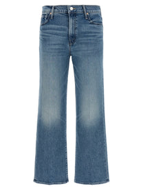 MOTHER The Kick It Ankle Jeans Blue