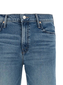 MOTHER The Kick It Ankle Jeans Blue