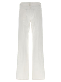 MOTHER The Kick It Jeans White