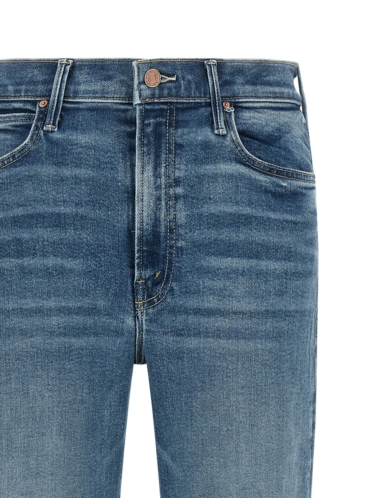 MOTHER The Kick It Jeans Blue