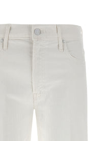 MOTHER The Kick It Jeans White