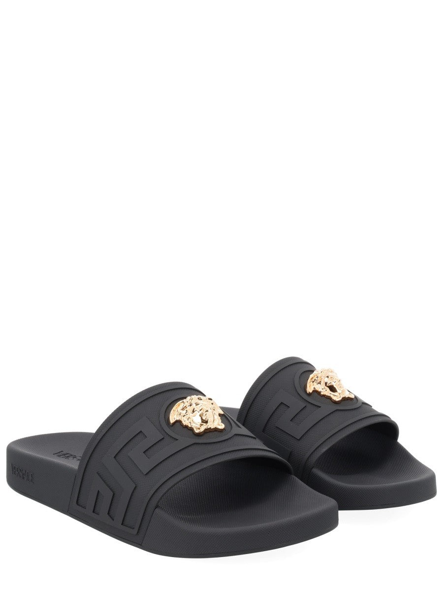 Versace Men's The Medusa Sandals Black
