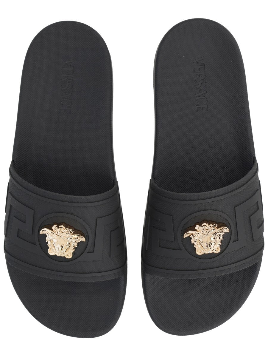 Versace Men's The Medusa Sandals Black