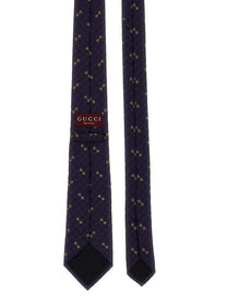 Gucci The Morset Tie Blue