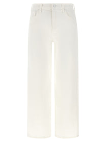 MOTHER The Rambler Jeans White