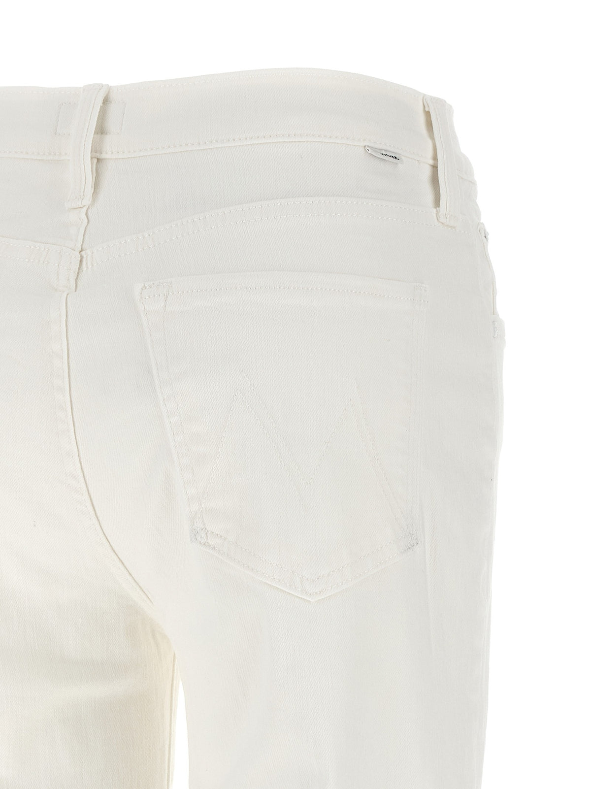 MOTHER The Rambler Jeans White