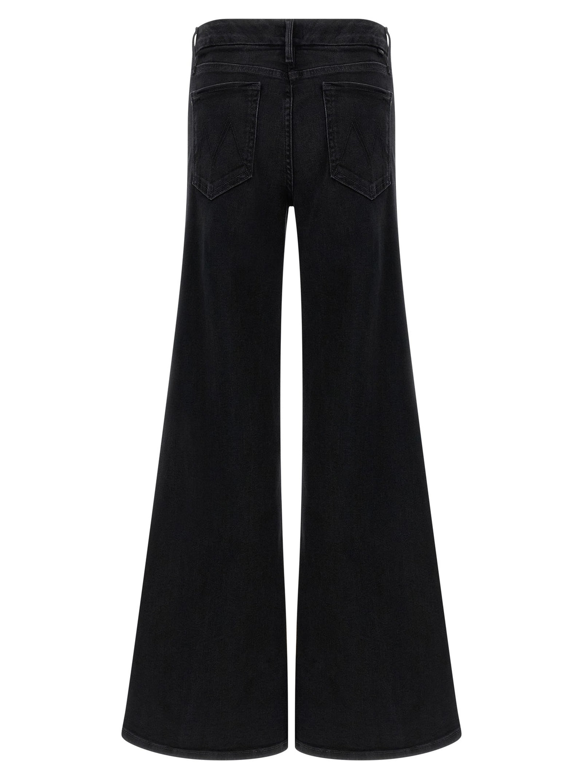 MOTHER The Roller Sneak Jeans Black