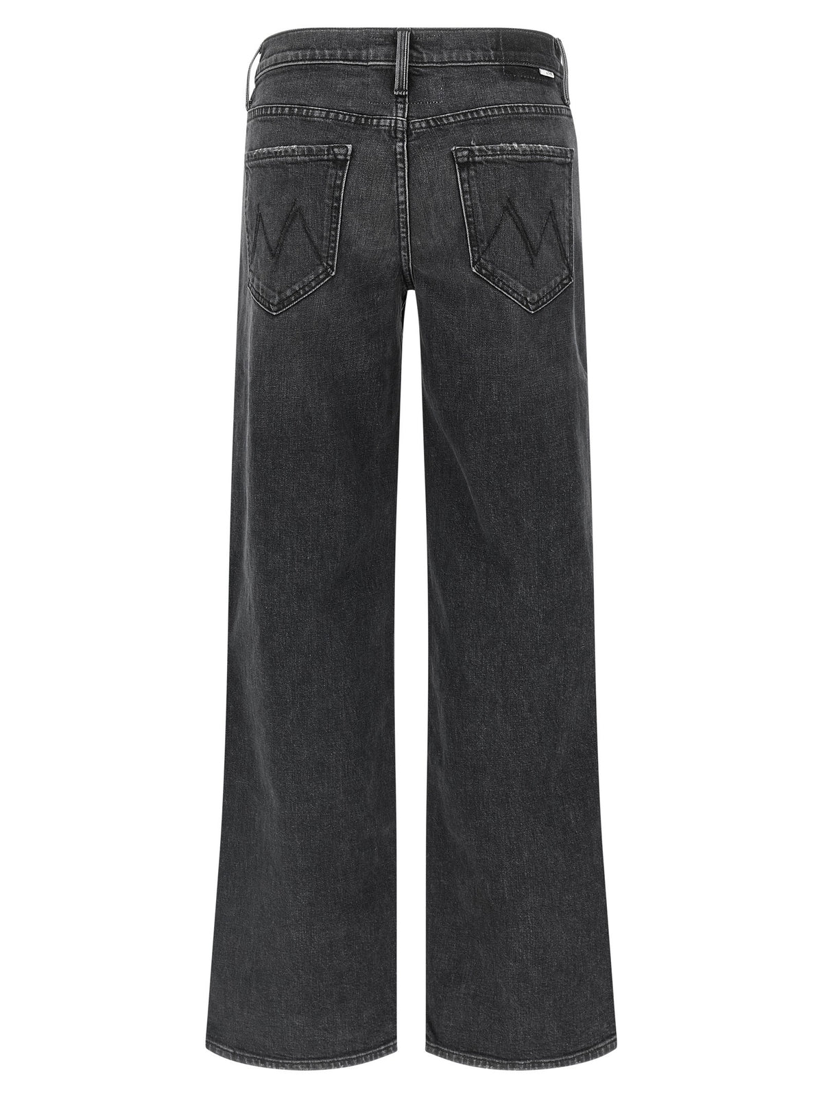 MOTHER The Smoothie Sneak Jeans Black