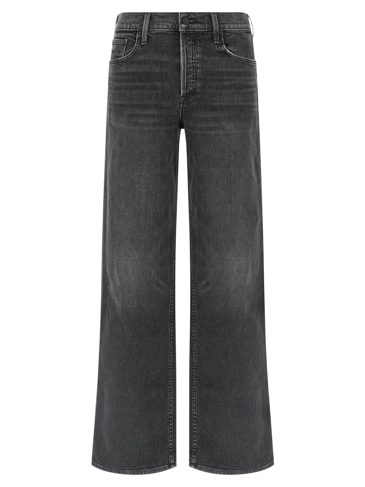 MOTHER The Smoothie Sneak Jeans Black