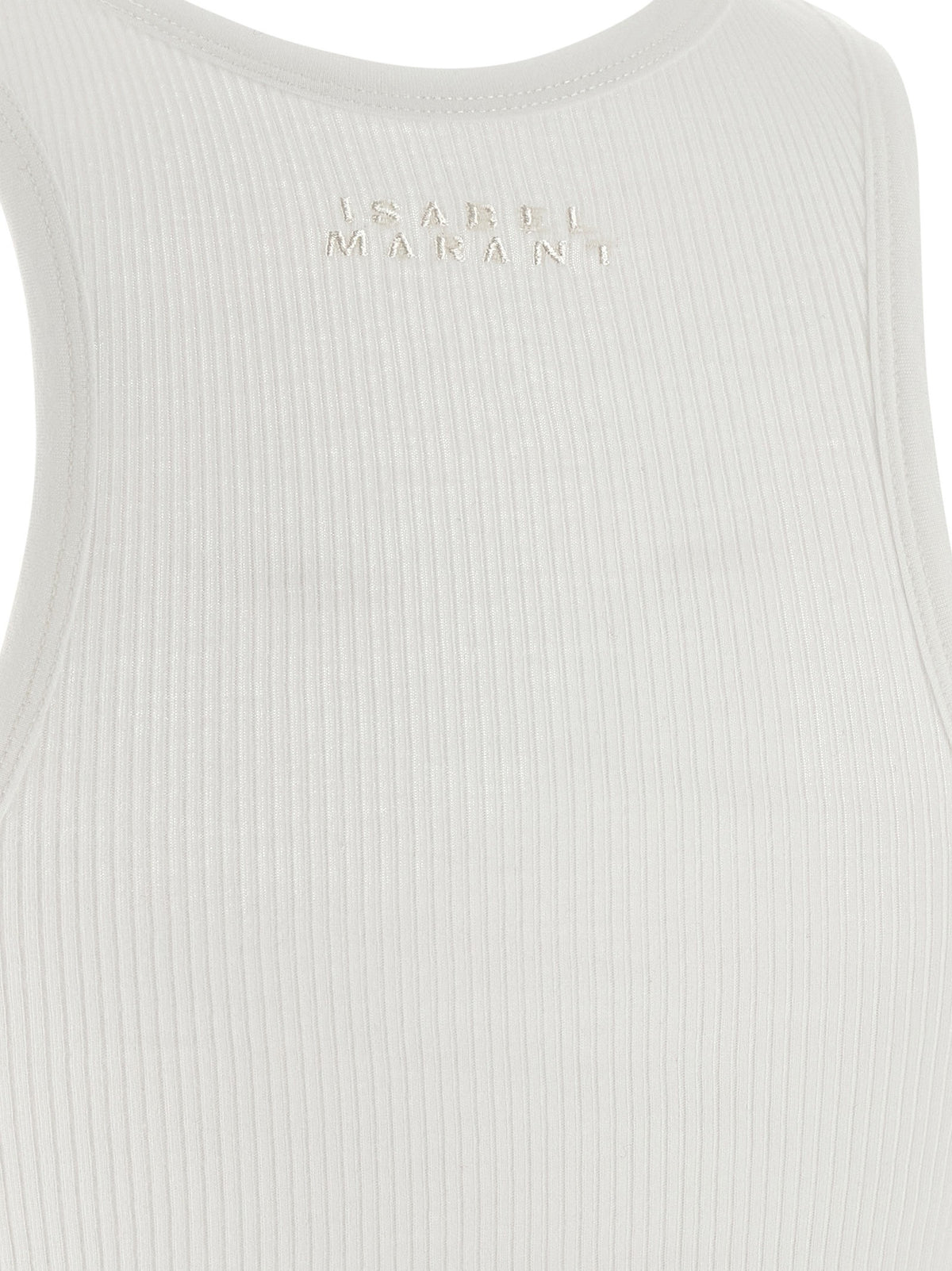 ISABEL MARANT Thea Tank Top White, view 4