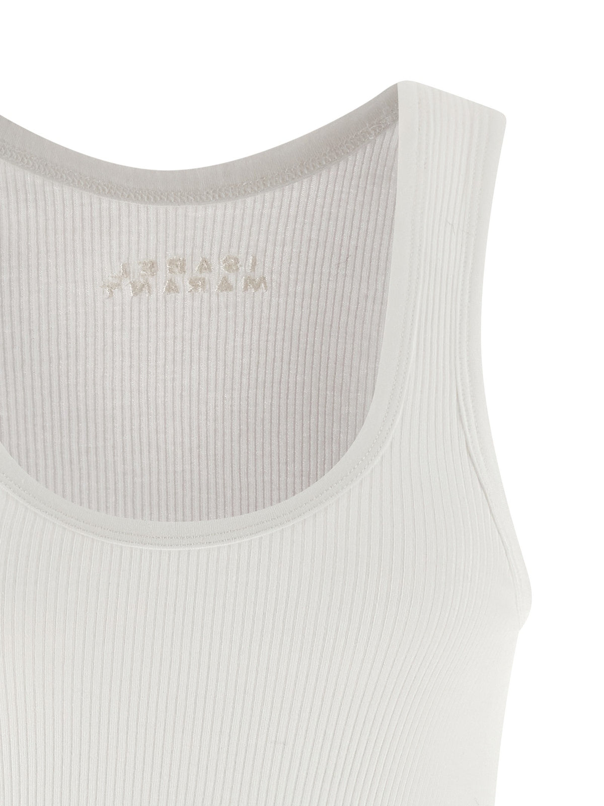 ISABEL MARANT Thea Tank Top White, view 3