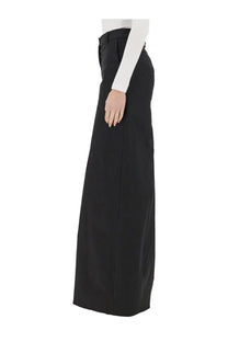 Thelatest women’s wide pant alma black high-waisted wide-leg trousers with a sleek tailored design