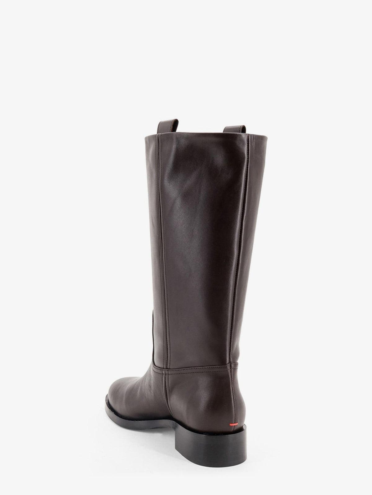 Aeyde Women's Theo Knee High Leather Boots Brown