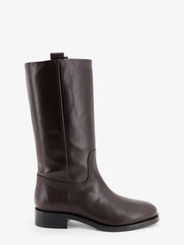Aeyde Women's Theo Knee High Leather Boots Brown