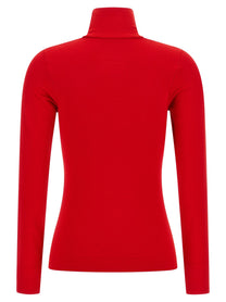 Perfect Moment Thermal Wolf Sweater Red