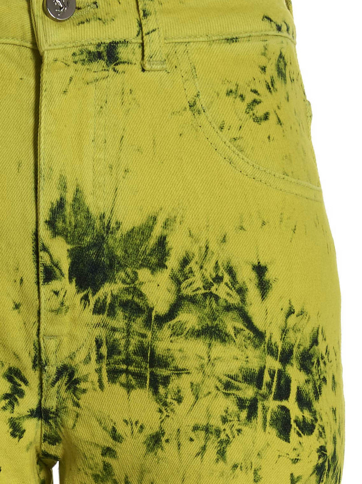Ferrari Tie Dye Jeans Yellow