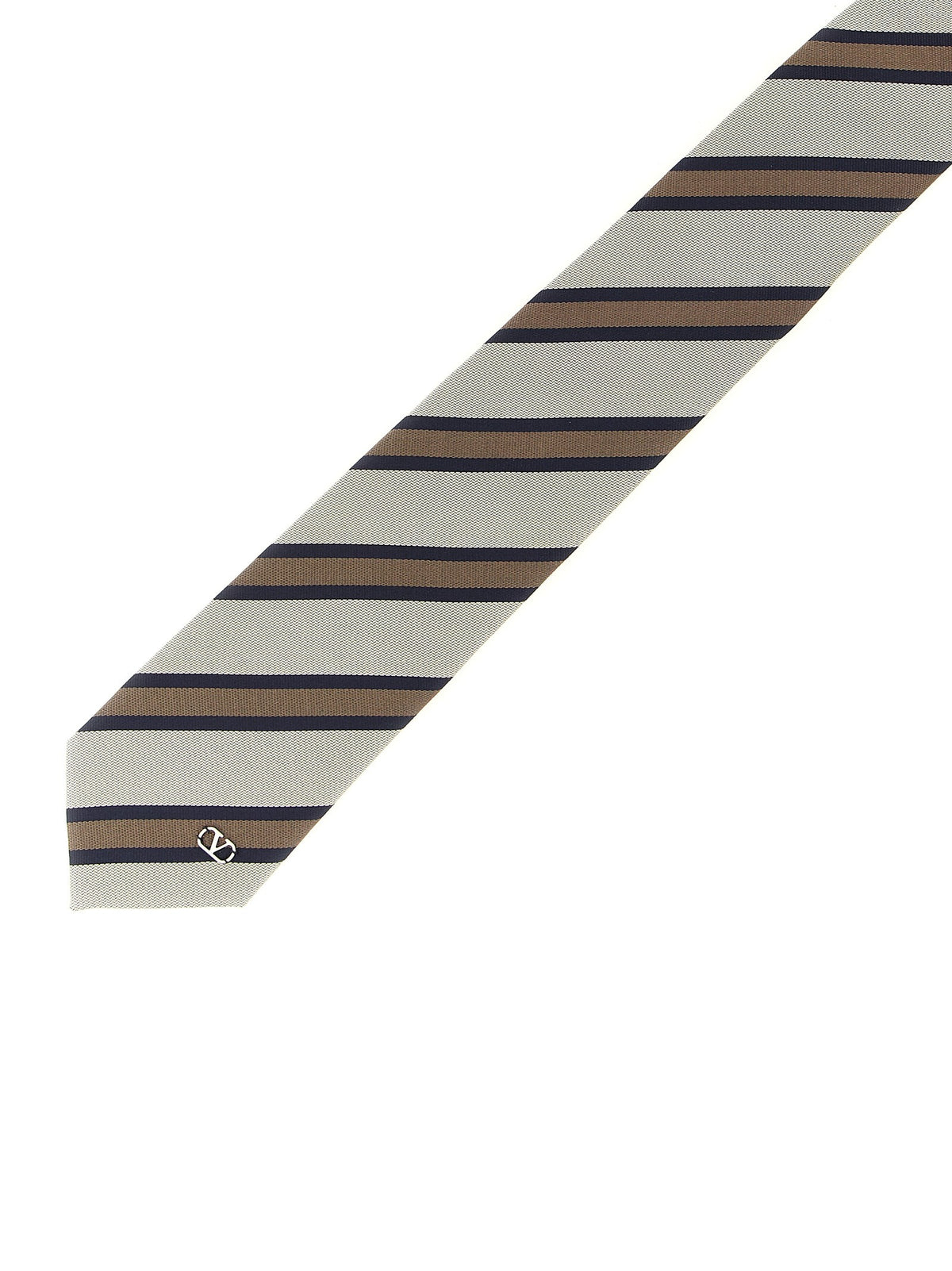 Valentino Tie Valentino Garavani Regimental Gold