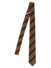 Valentino Tie Valentino Garavani Regimental Gold