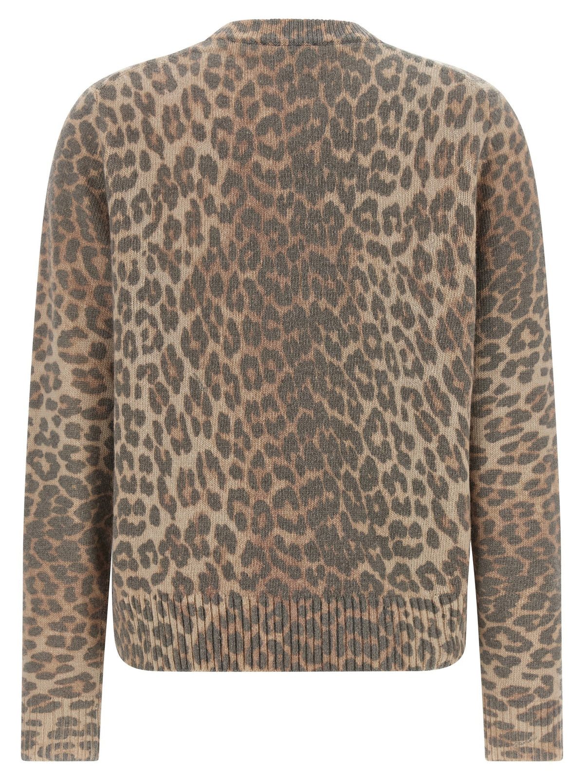 Ganni Tiger Sweater Beige