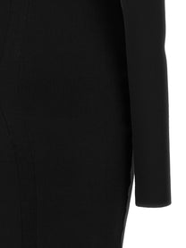 Rick Owens Tight Dress Black, view 4