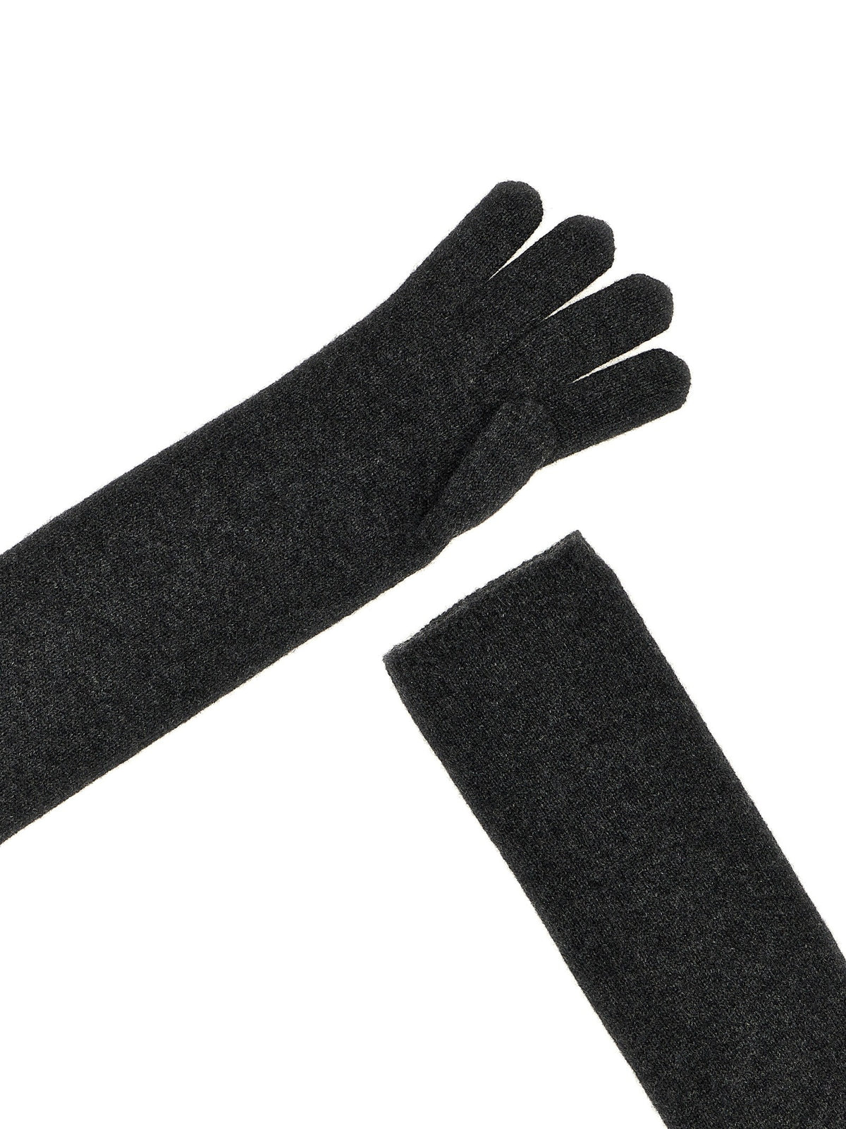 Max Mara Timor Gloves Grey