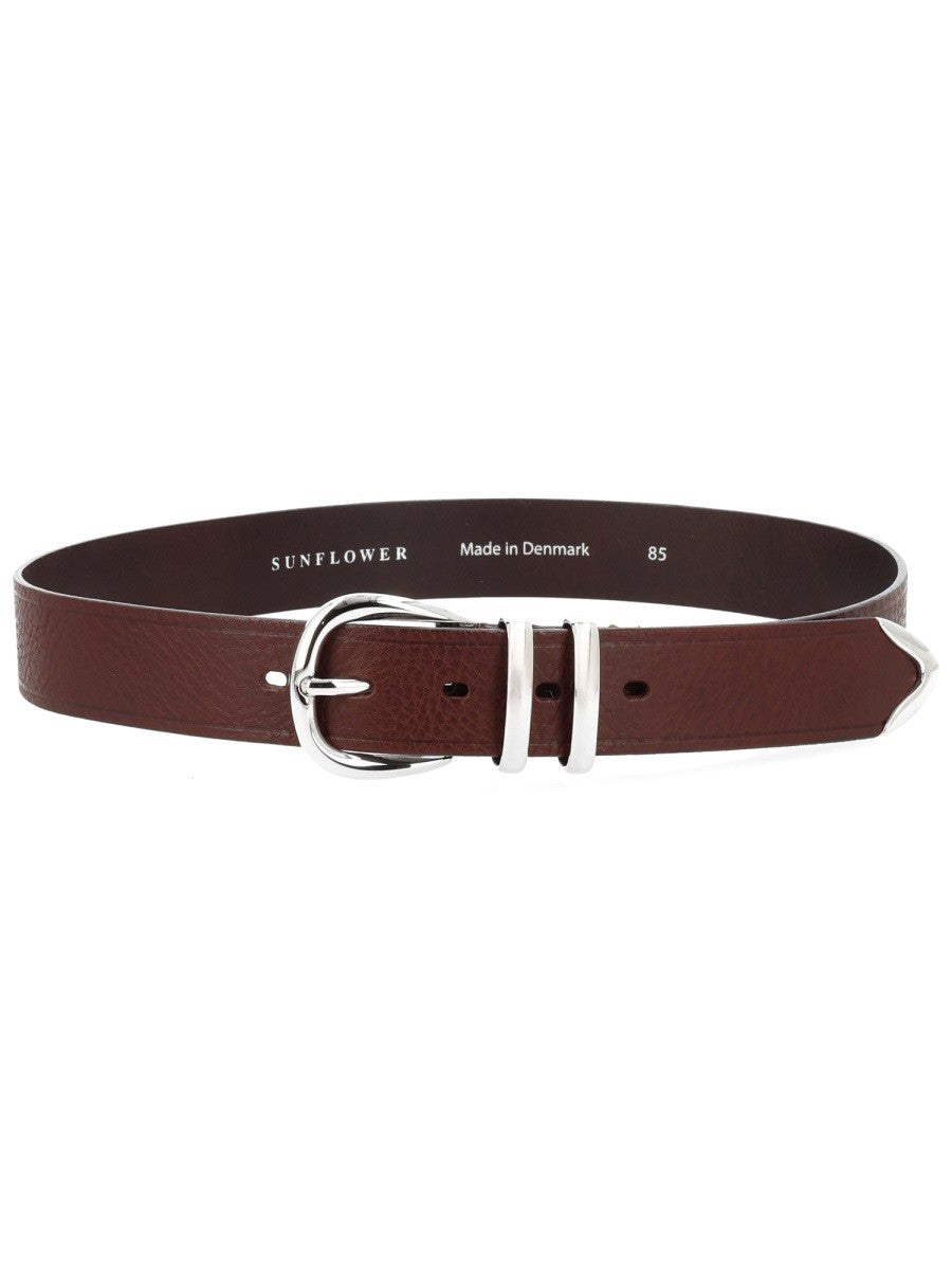 Sunflower Men's Tip End Belt Brown