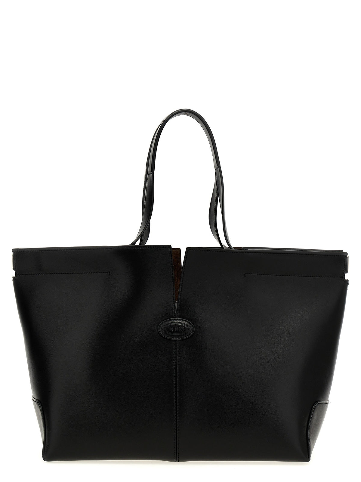 Tod's Tods Di Bag Folio Shopping Bag Black