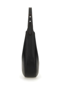Tod’s women’s black leather hobo bag with sleek minimalist design and subtle stitching details