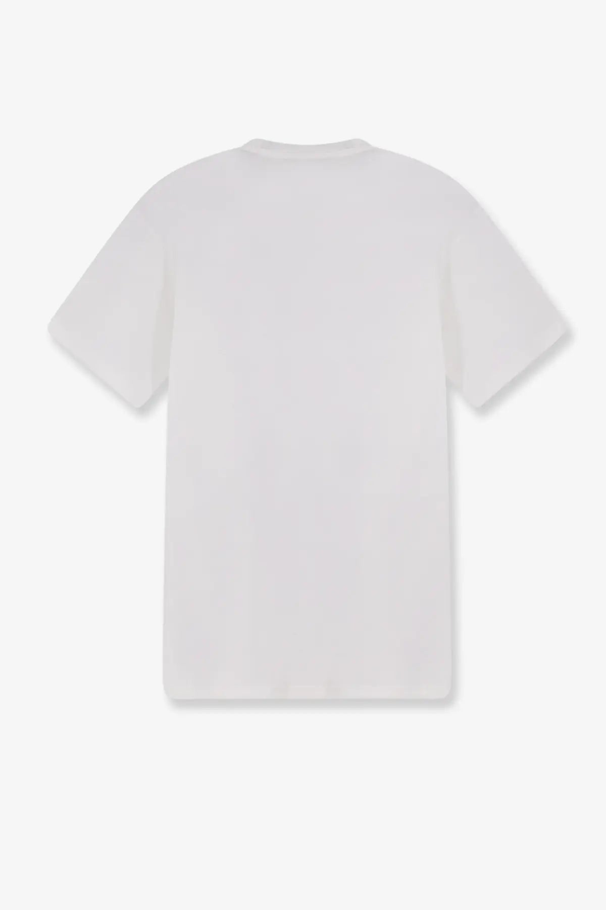Tom Ford men’s white cotton and silk t-shirt with crew neck and short sleeves