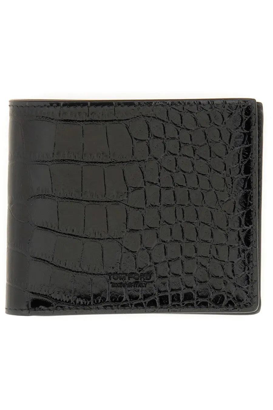 Tom Ford Men's Portafoglio in Pelle Black