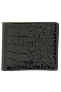 Tom Ford Men's Portafoglio in Pelle Black