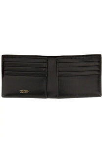 Tom Ford Men's Portafoglio in Pelle Black