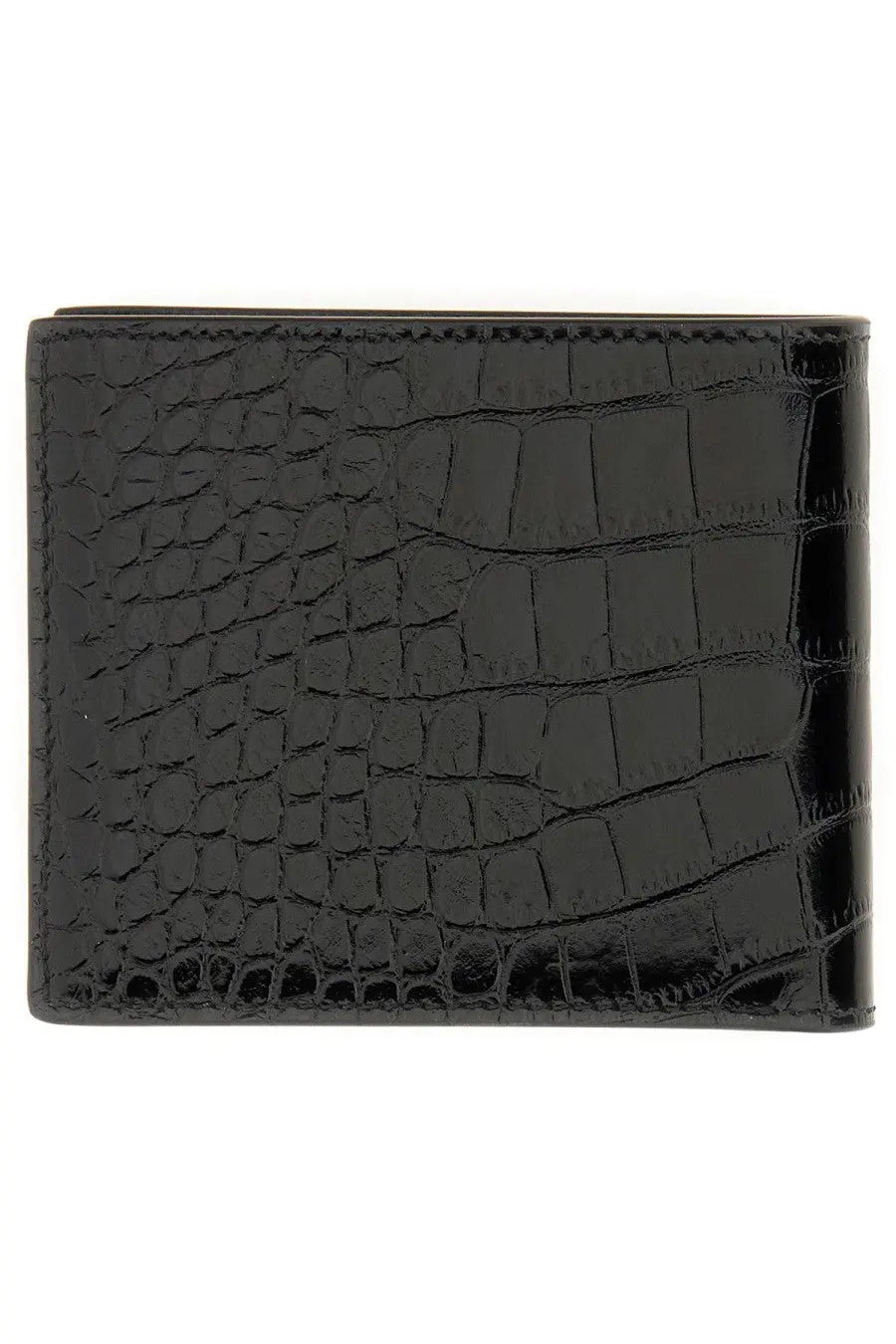 Tom Ford Men's Portafoglio in Pelle Black