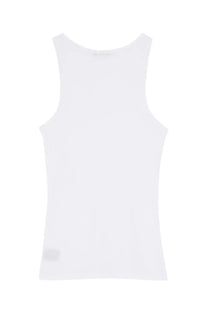 Tom Ford men’s white sleeveless tank top with a simple minimalist design perfect for casual wear