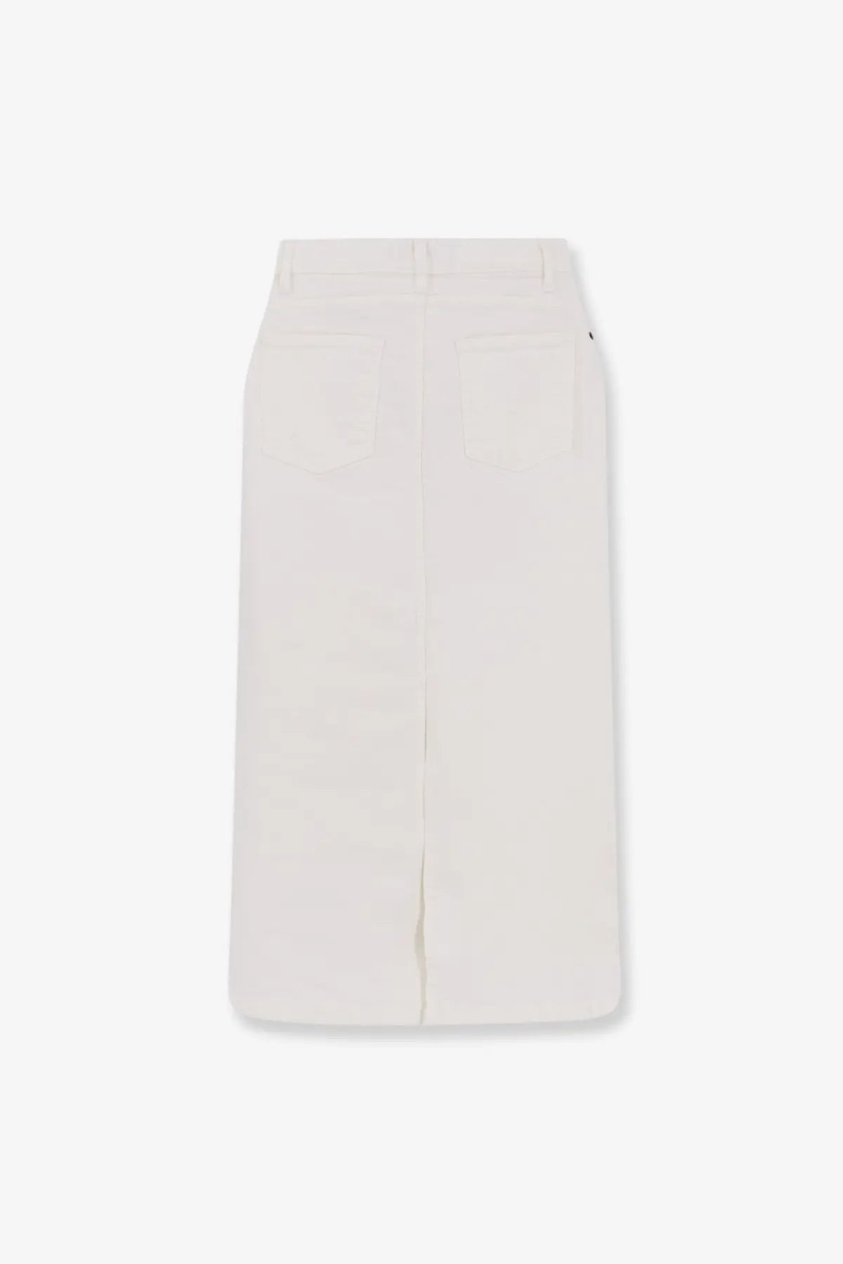 Tonywack women’s cream-colored cotton high-waisted wide-leg trousers with subtle stitching and minimalist design