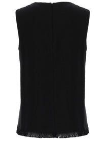 S MAX MARA Women's Top Anika in Lino Black