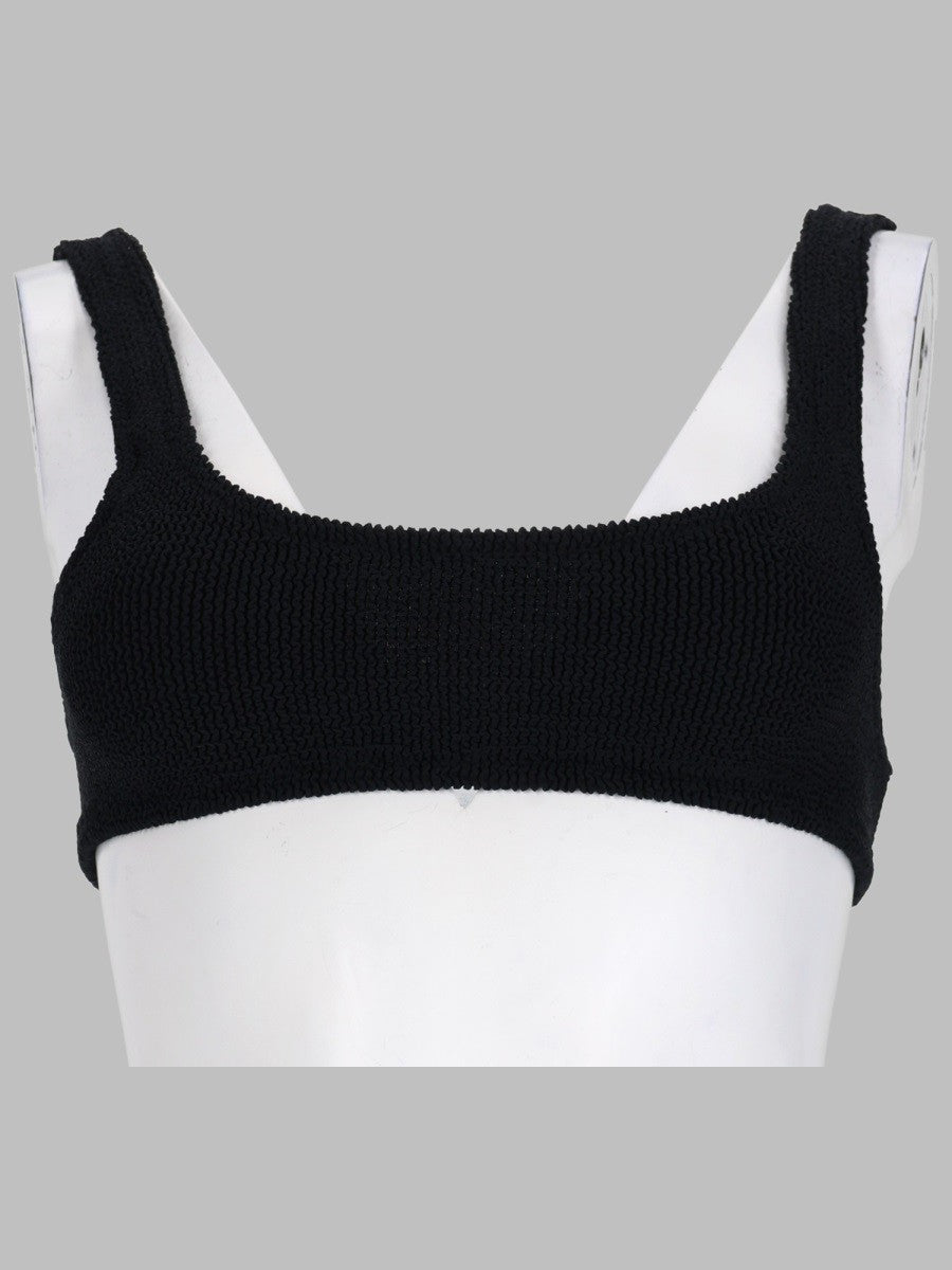 Mc2 Saint Barth Women's Top Bikini Crinckle Naima Black