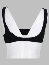Mc2 Saint Barth Women's Top Bikini Crinckle Naima Black