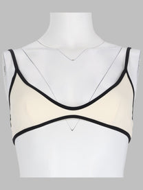 Mc2 Saint Barth Women's Top Bikini Paloma White