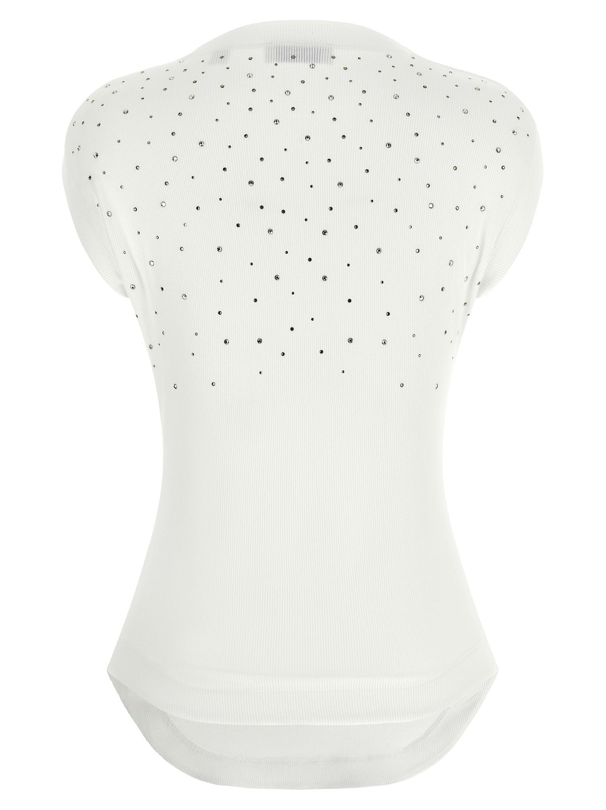 Off-White Top Swarowski White
