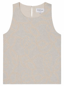 Oscar The Collection Women's Top Tita Beige