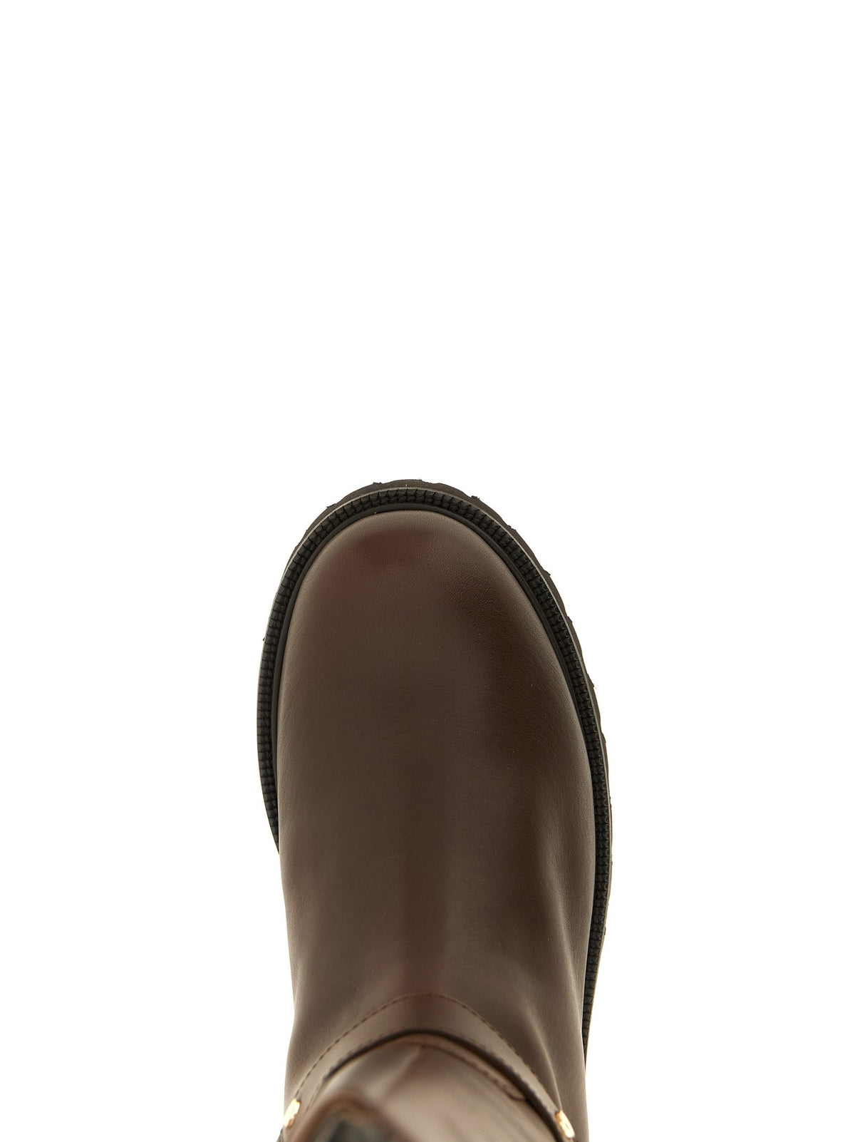TWINSET Torchon Ring Boots Brown