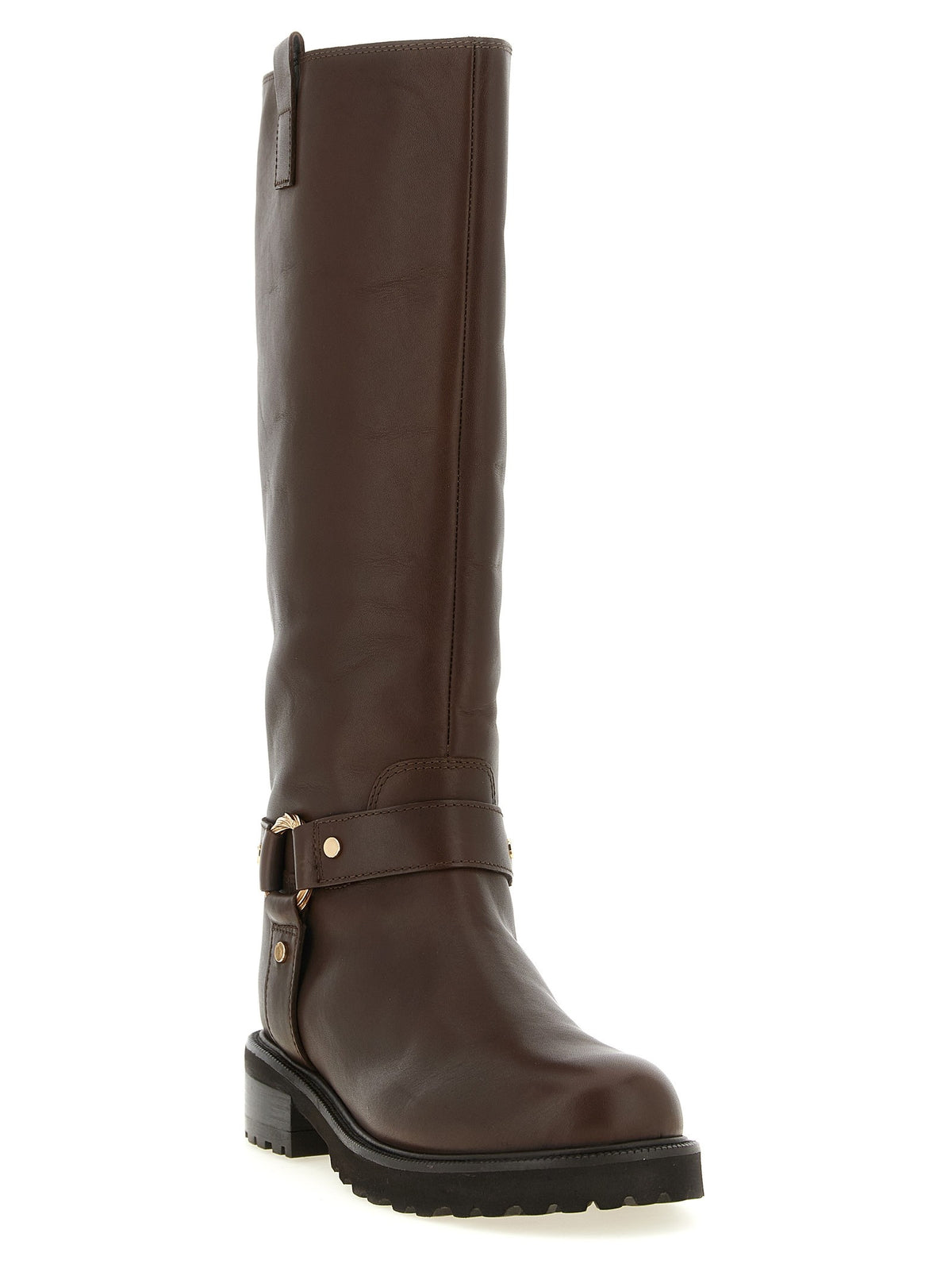 TWINSET Torchon Ring Boots Brown