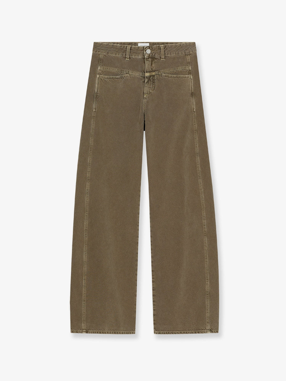 Closed Women's Tori Denim Trousers Brown